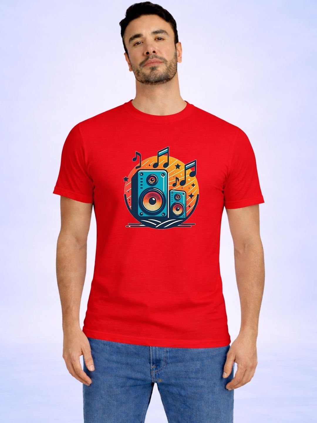 HERE&NOW Men Printed T-shirt