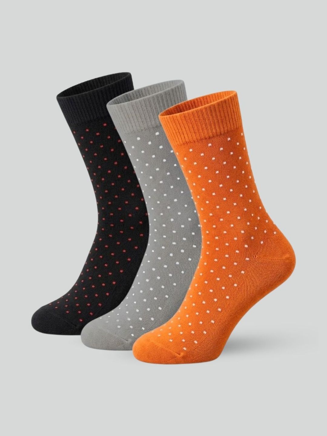 Sockscarving Men Pack of 3 Patterned Calf Length Socks