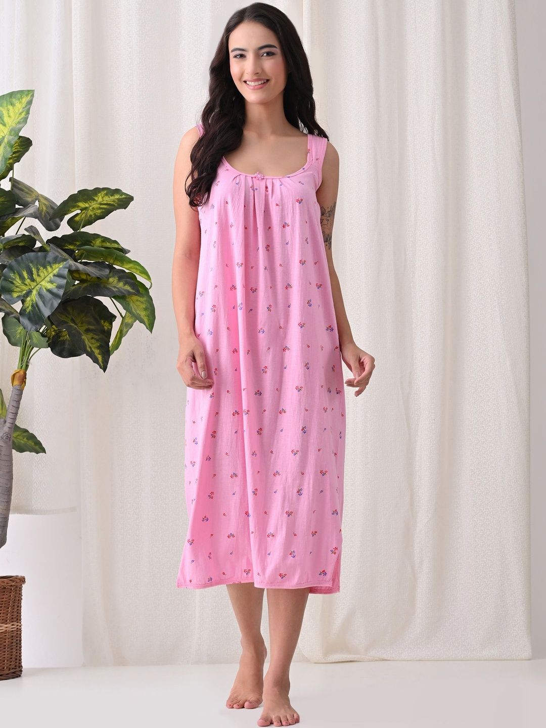 knee length dresses for ladies Eileen West Portofino Waltz Nightgown Black / S