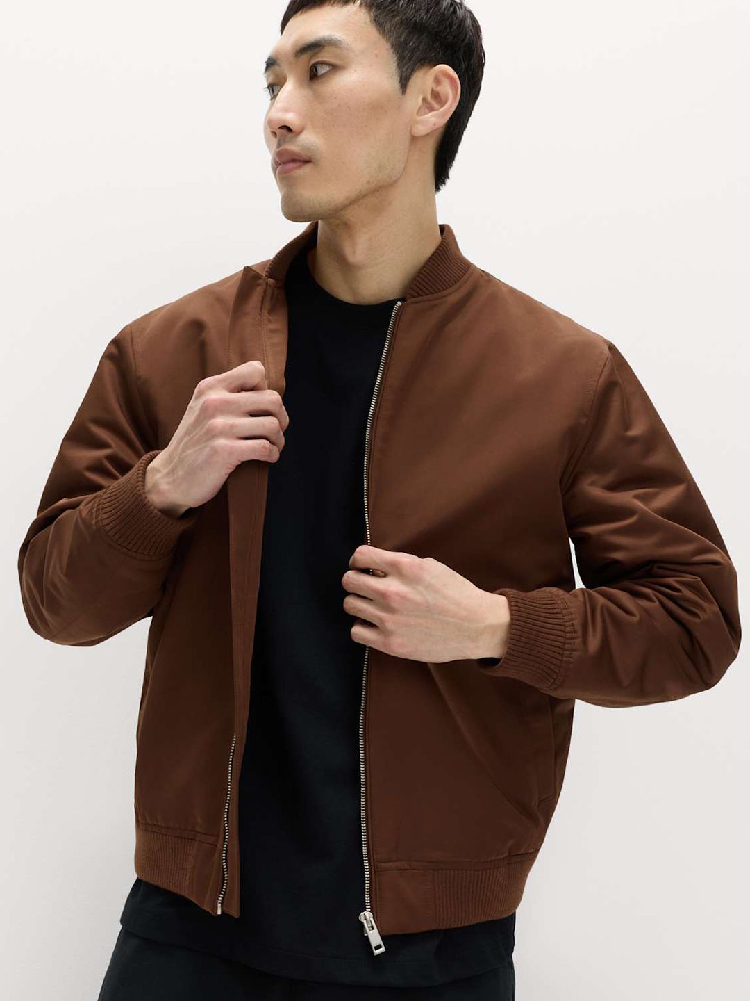 Marks & Spencer Satin Bomber Jacket