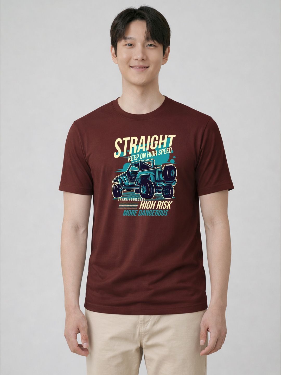 HERE&NOW Men Printed T-shirt