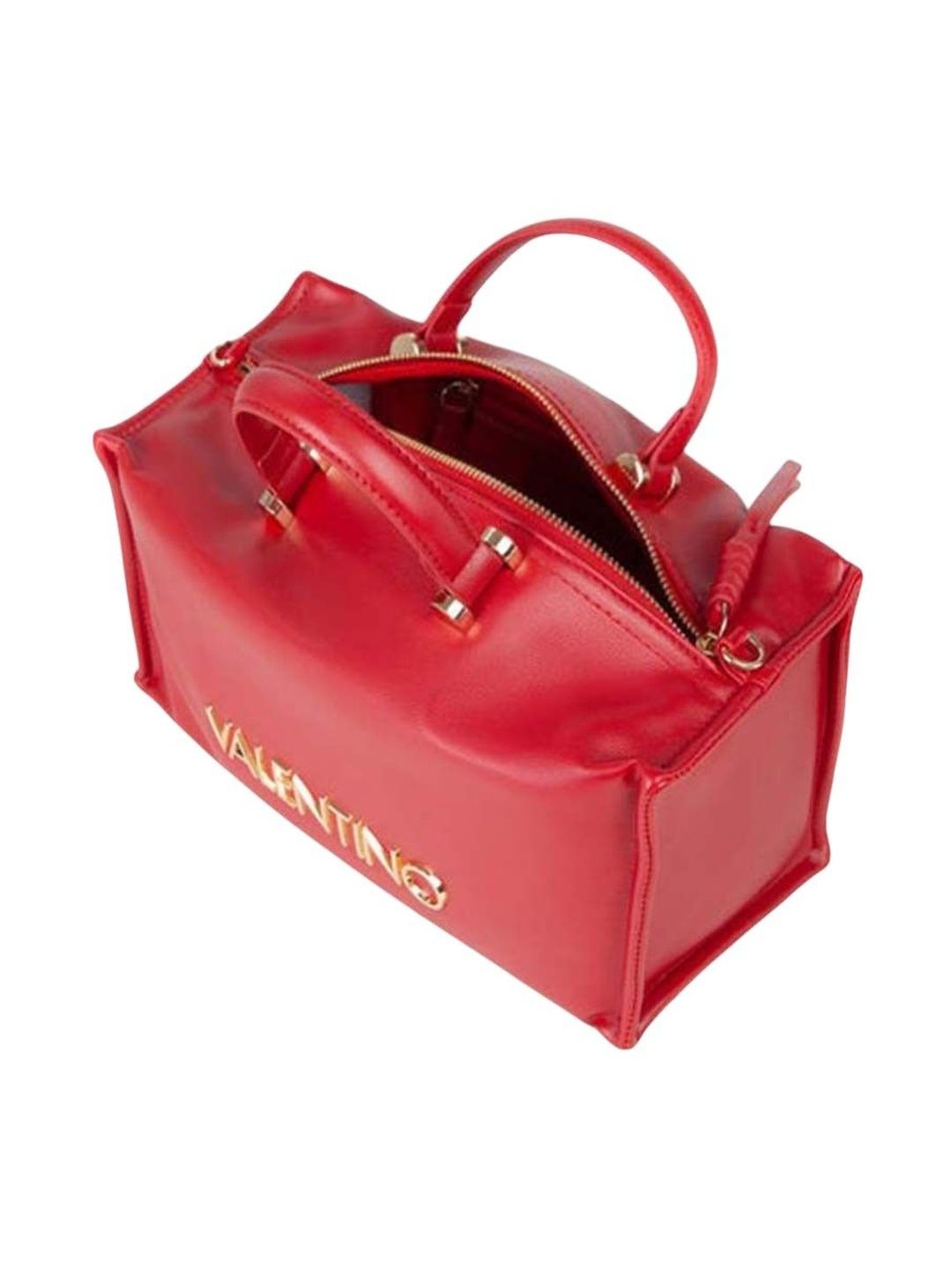 Buy Mario Valentino Red Caprice Medium Satchel - Handbags for