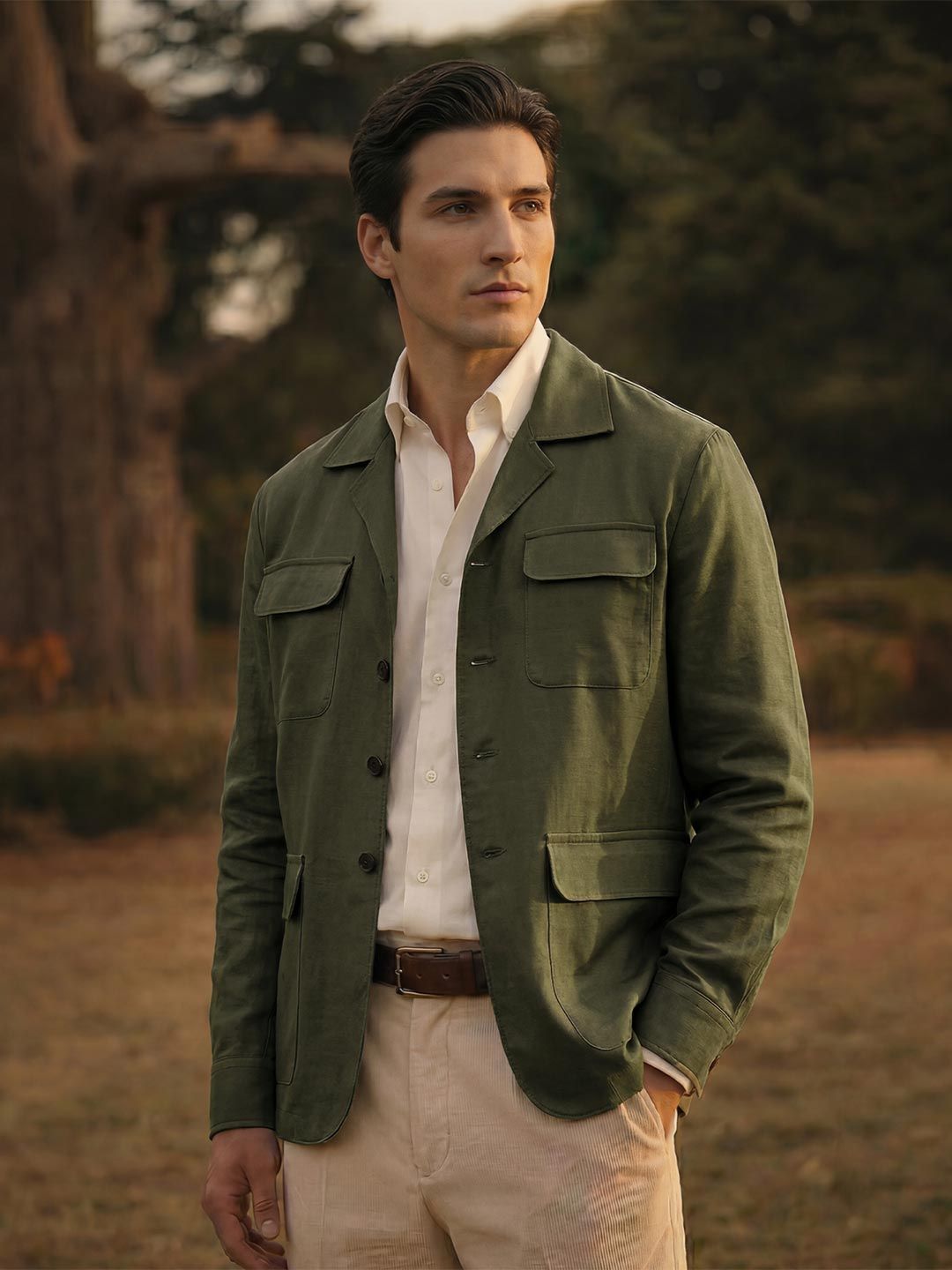 VAHRO 100% Cotton Summer Shacket