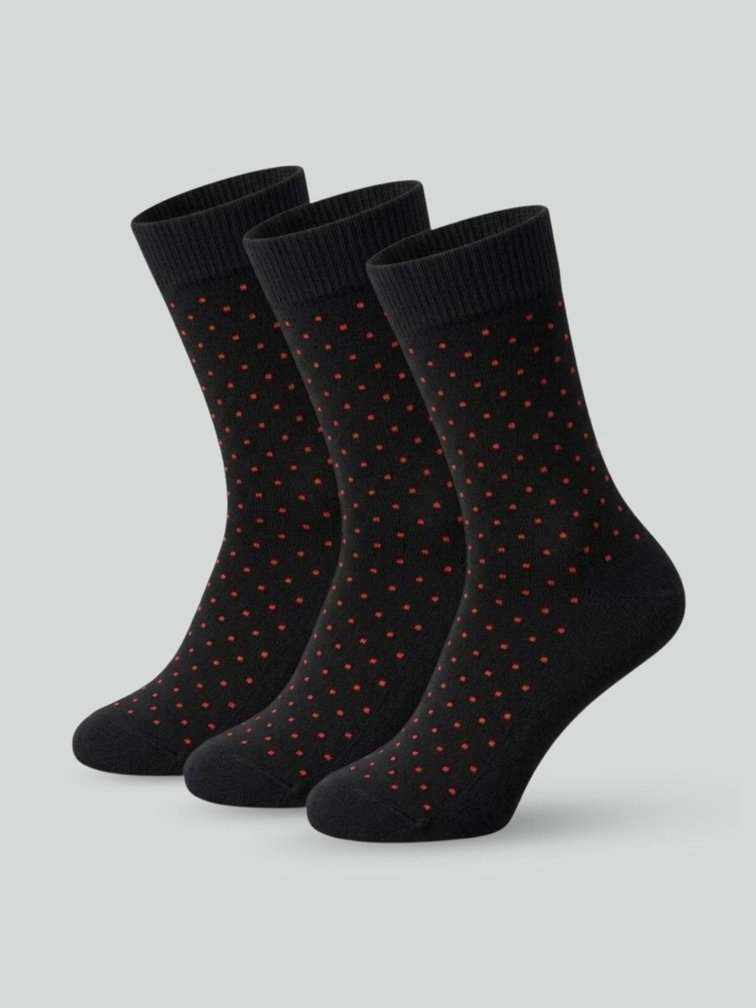 Sockscarving Men Pack of 3 Patterned Calf Length Socks