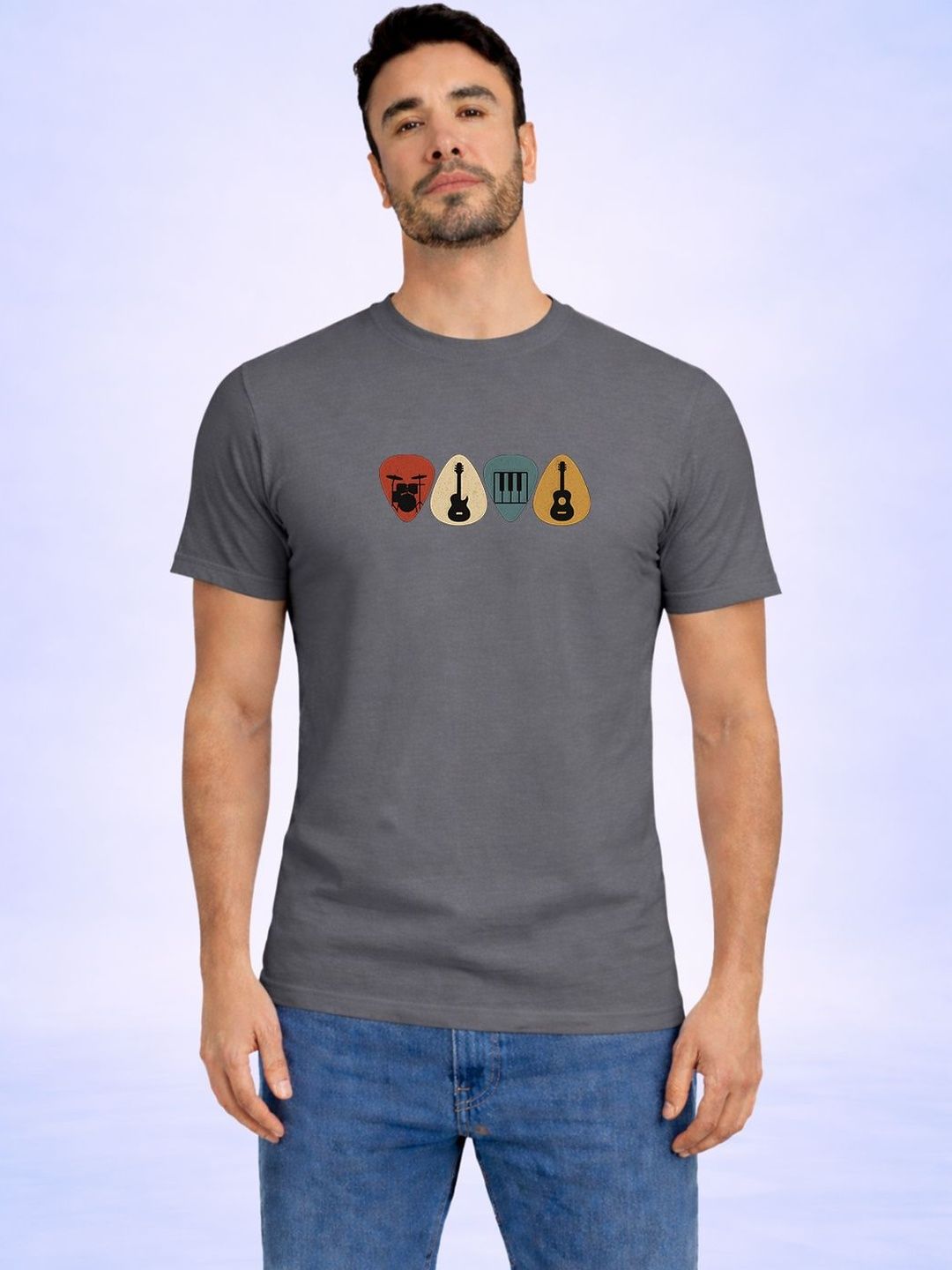 HERE&NOW Men Printed T-shirt