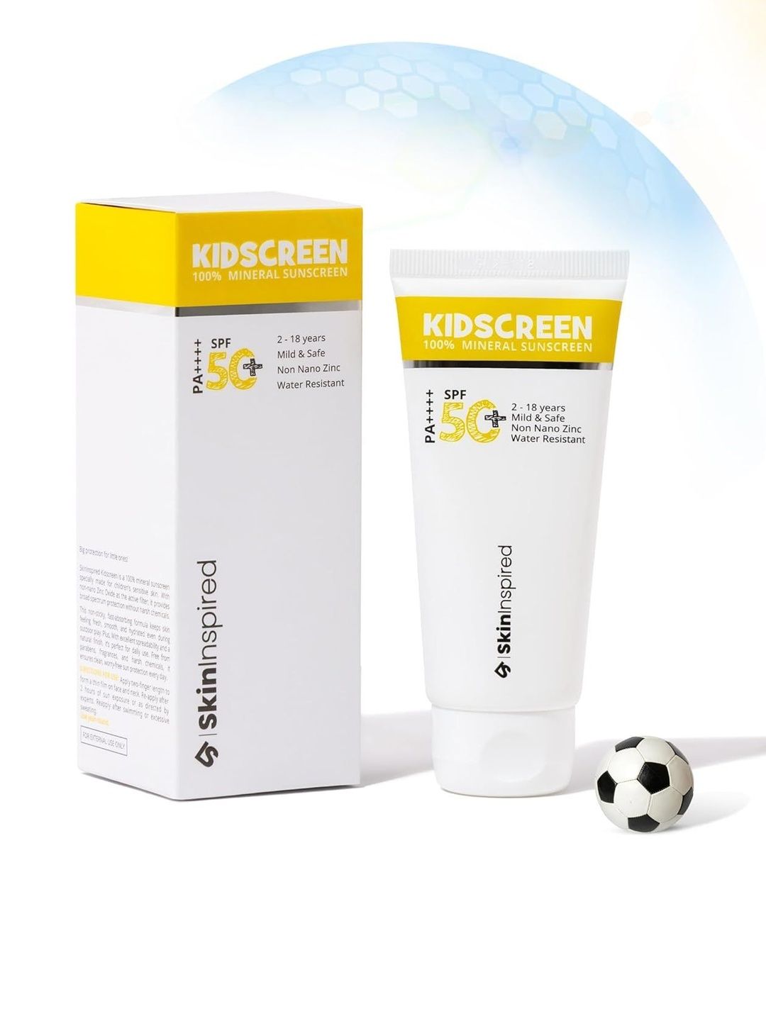SkinInspired 100% Mineral Sunscreen- 50 g