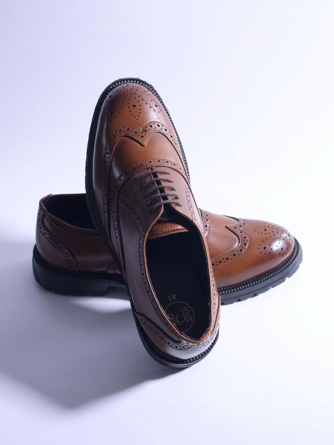 MONKSTORY MONKSTORY Men Atelier 1890 Oxford Formal Brogues