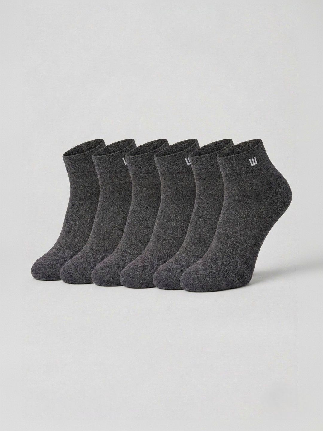 Moda Rapido Men Pack of 6 Cotton Ankle Length Socks