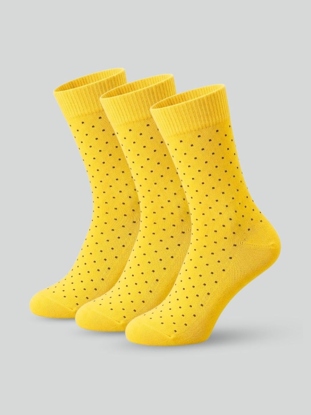 Sockscarving Men Pack of 3 Patterned Calf Length Socks
