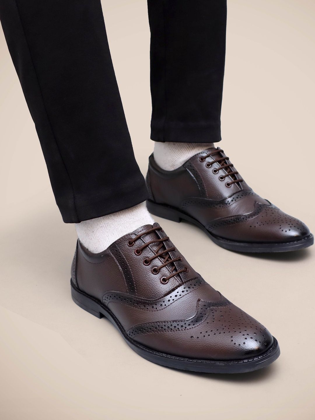 INVICTUS Men Leather Formal Derbys
