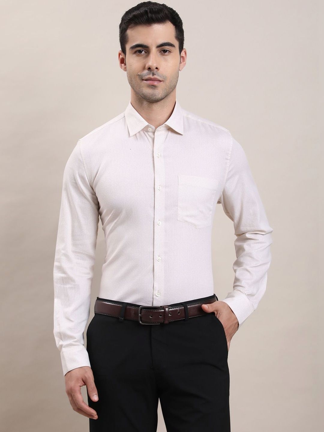 Turtle Men Standard Slim Fit Formal Shirt