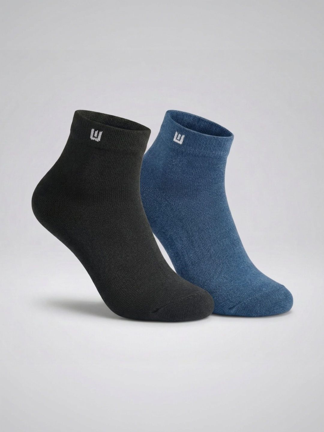 SZN Unisex Pack of 2 Cotton Assorted Ankle Length Socks