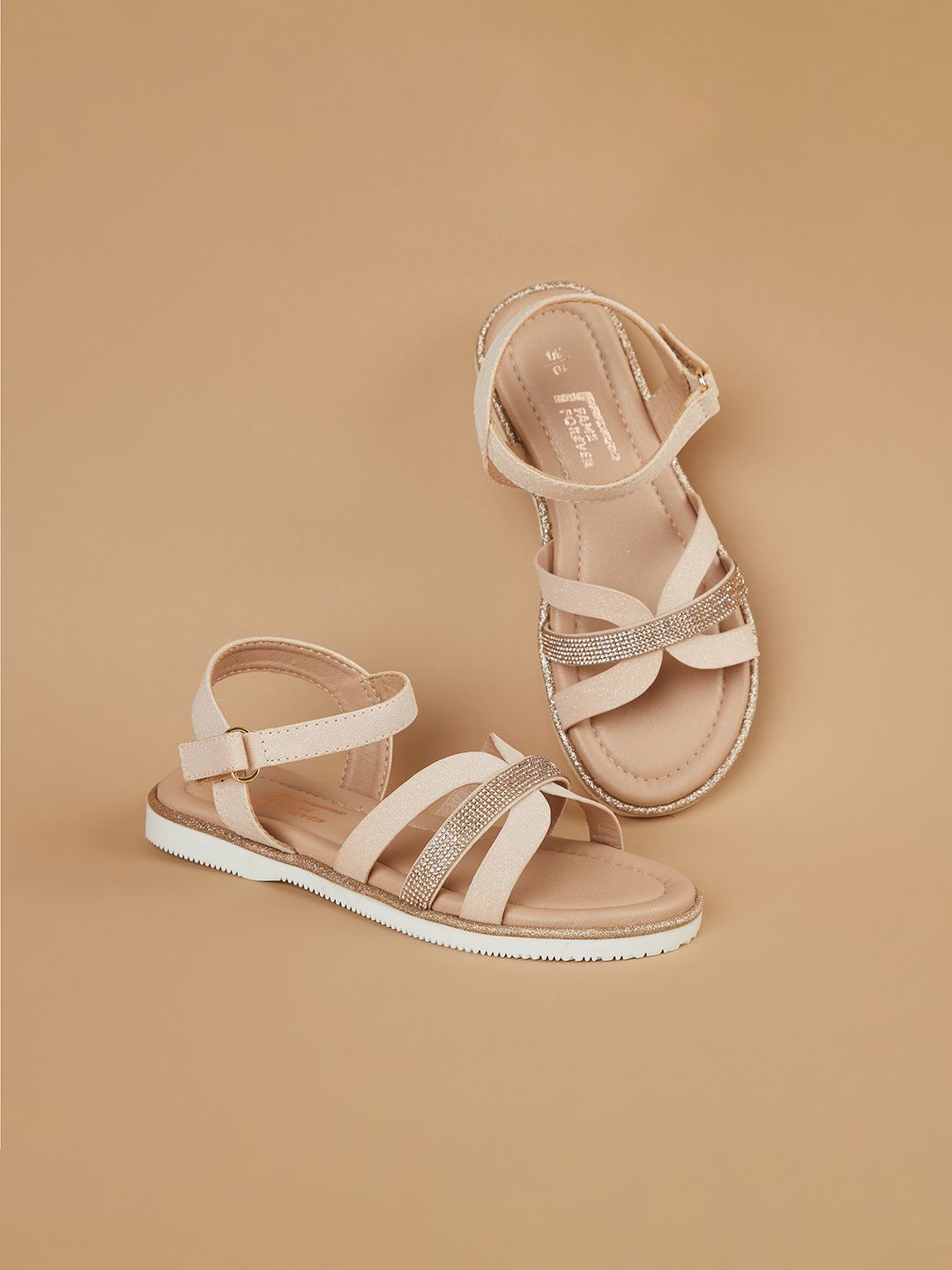 Fame Forever by Lifestyle Girls PU Comfort Sandals