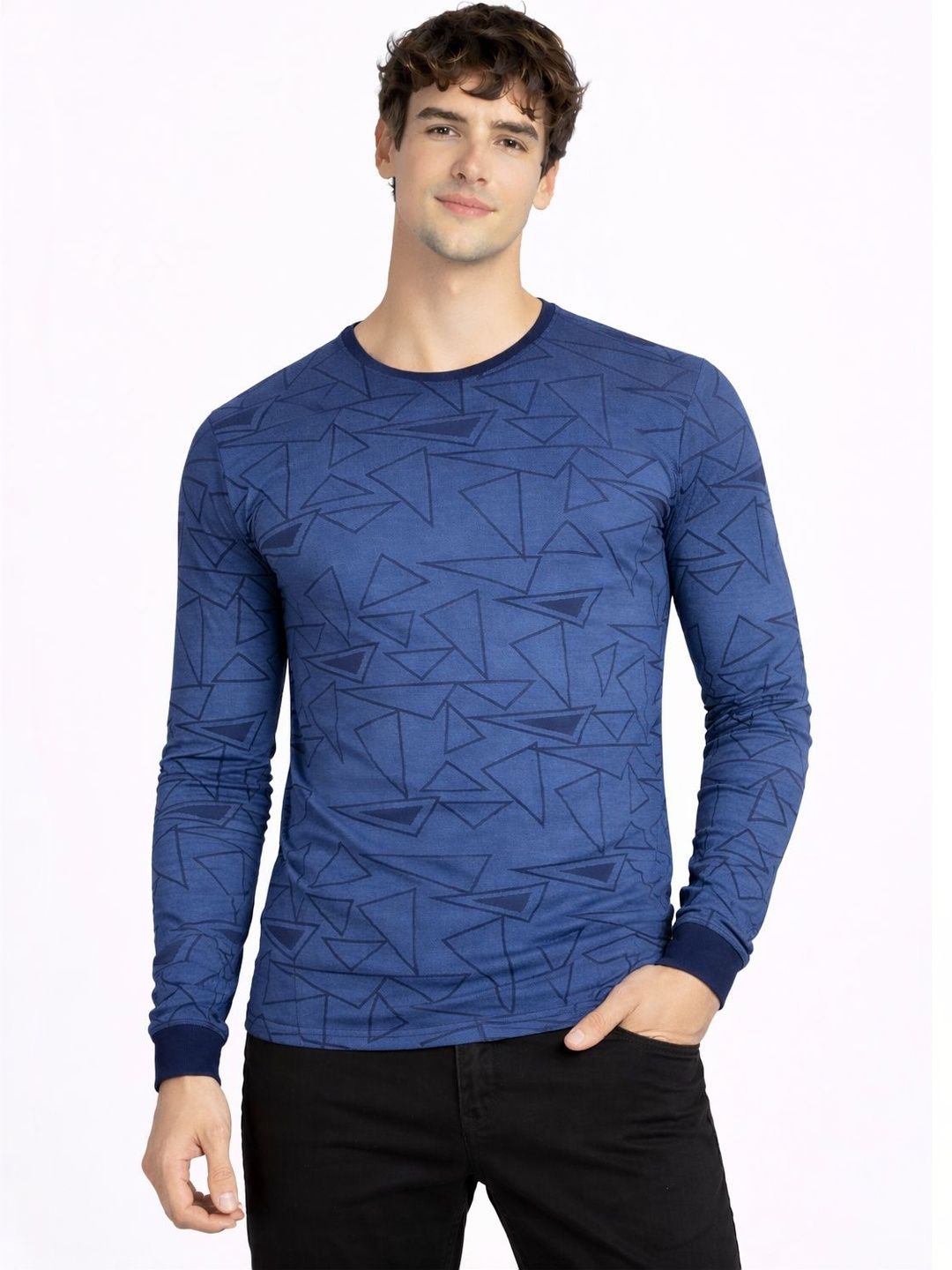ADRO Men Printed T-shirt