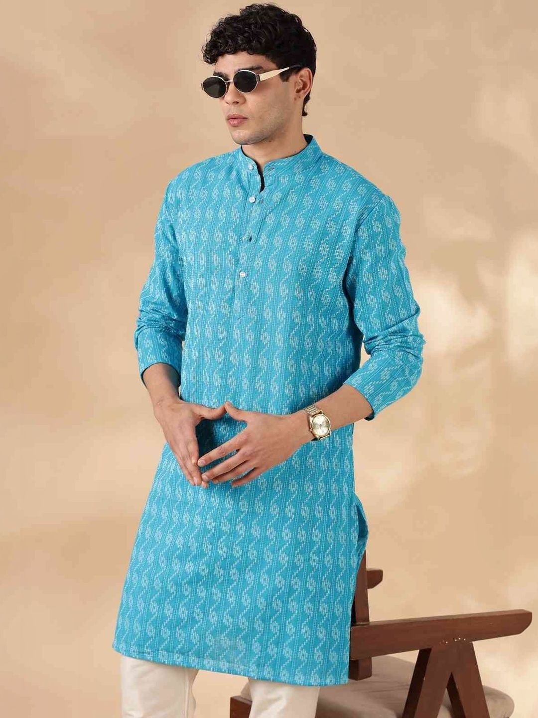 Anouk Anouk Men Ethnic Motifs Printed Kurta