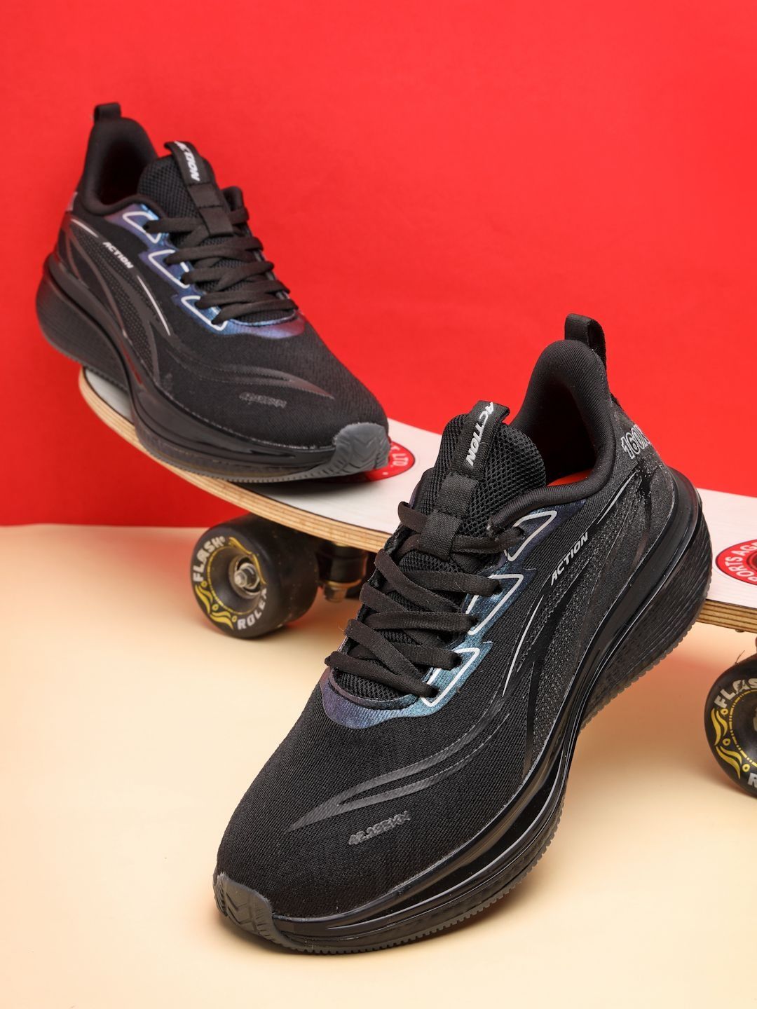 Action Men Mesh Running Non-Marking Shoes