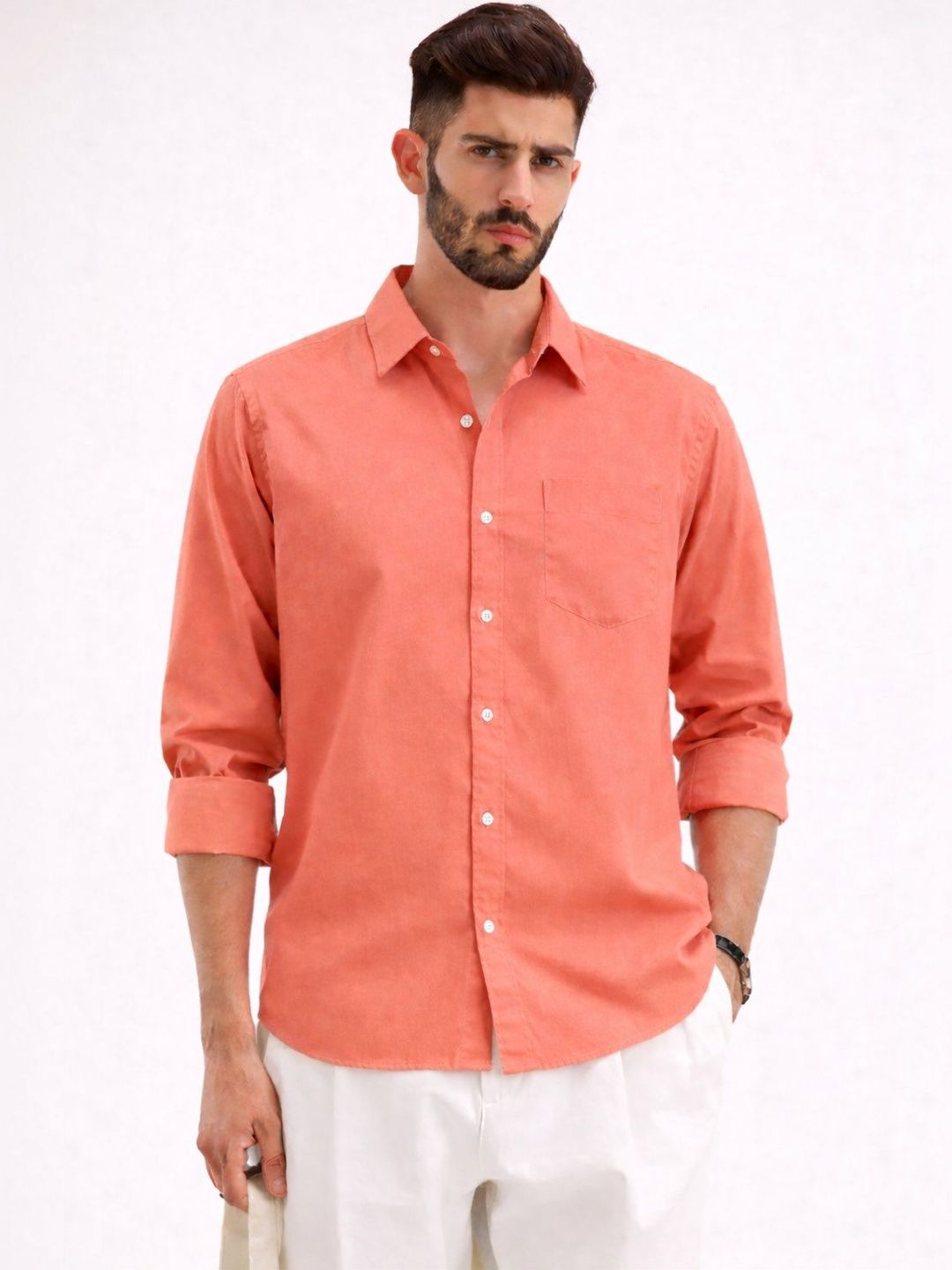 NETTO UOMO Men Casual Shirt