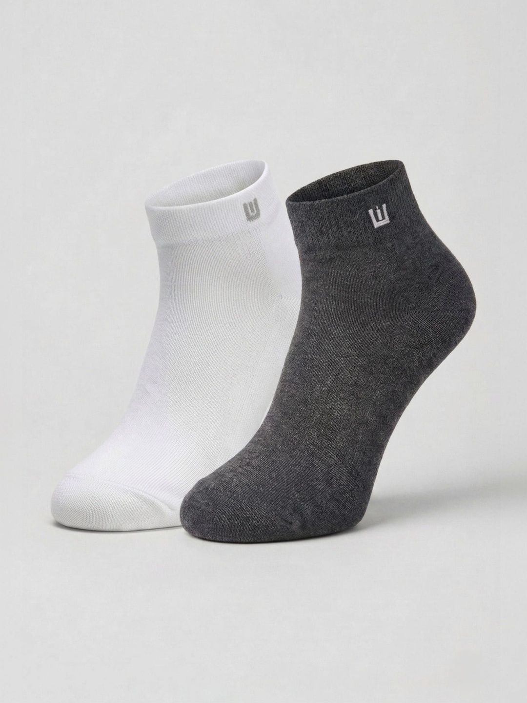 SZN Unisex Pack of 2 Cotton Assorted Ankle Length Socks