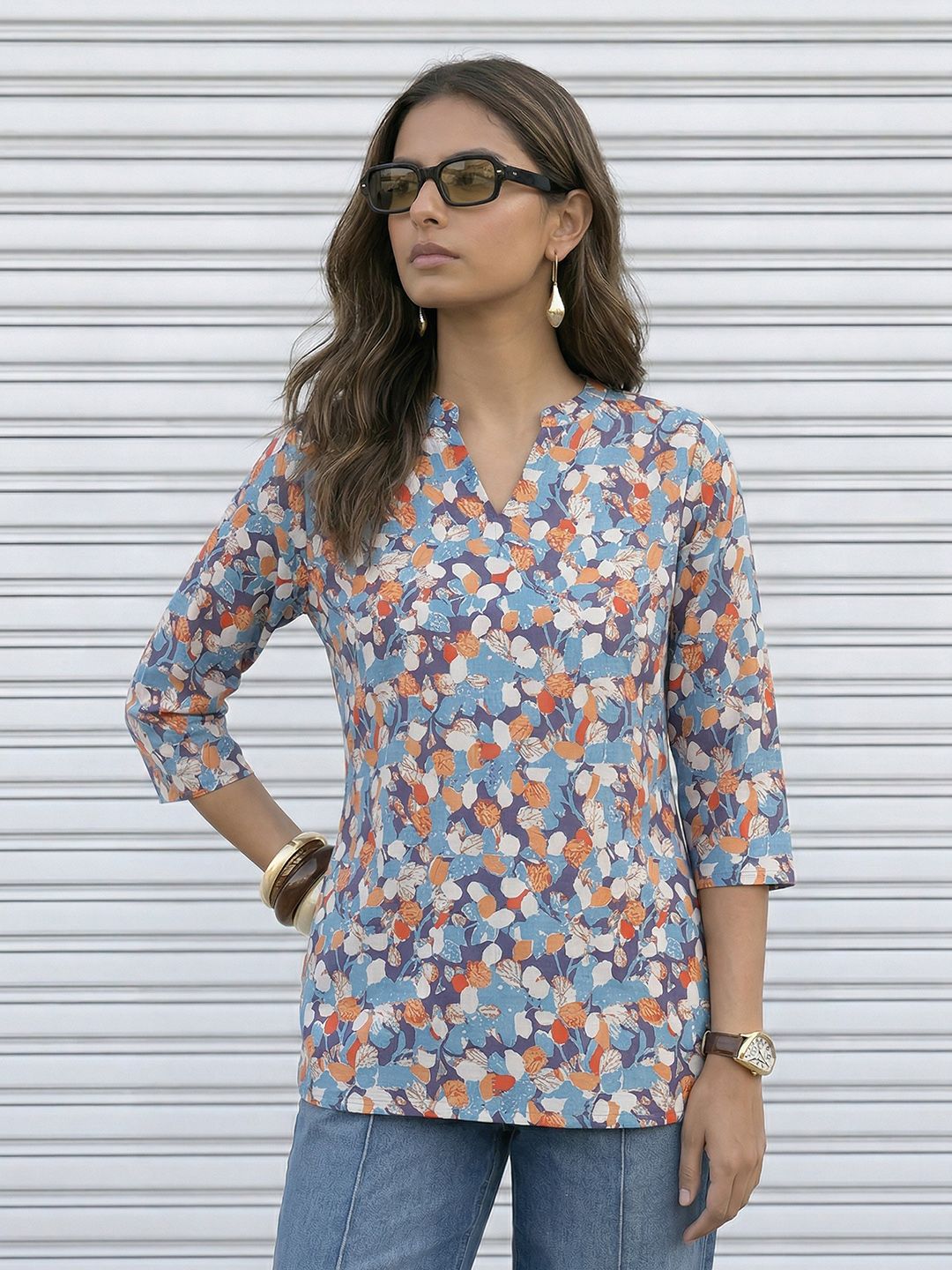 Anouk Rustic Abstract Printed Kurti