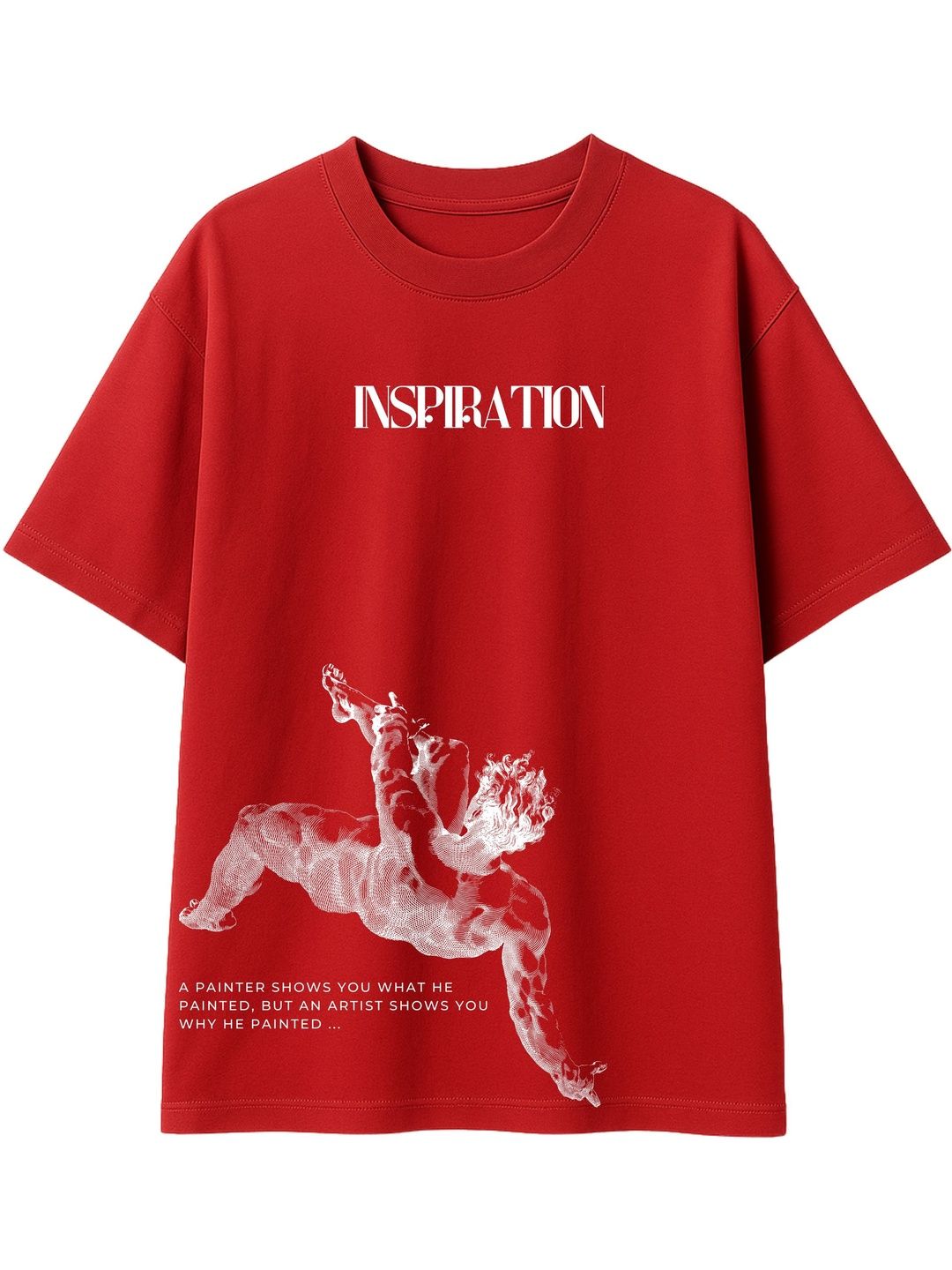 TeeSlix Men Typography Printed T-shirt