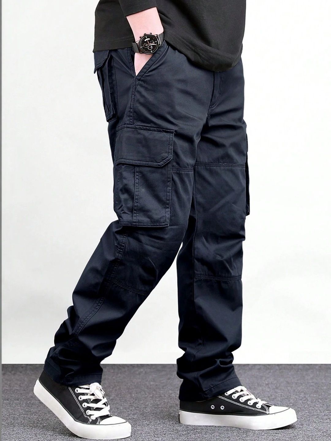 COMBRAIDED COMBRAIDED Men Regular Fit Cargos