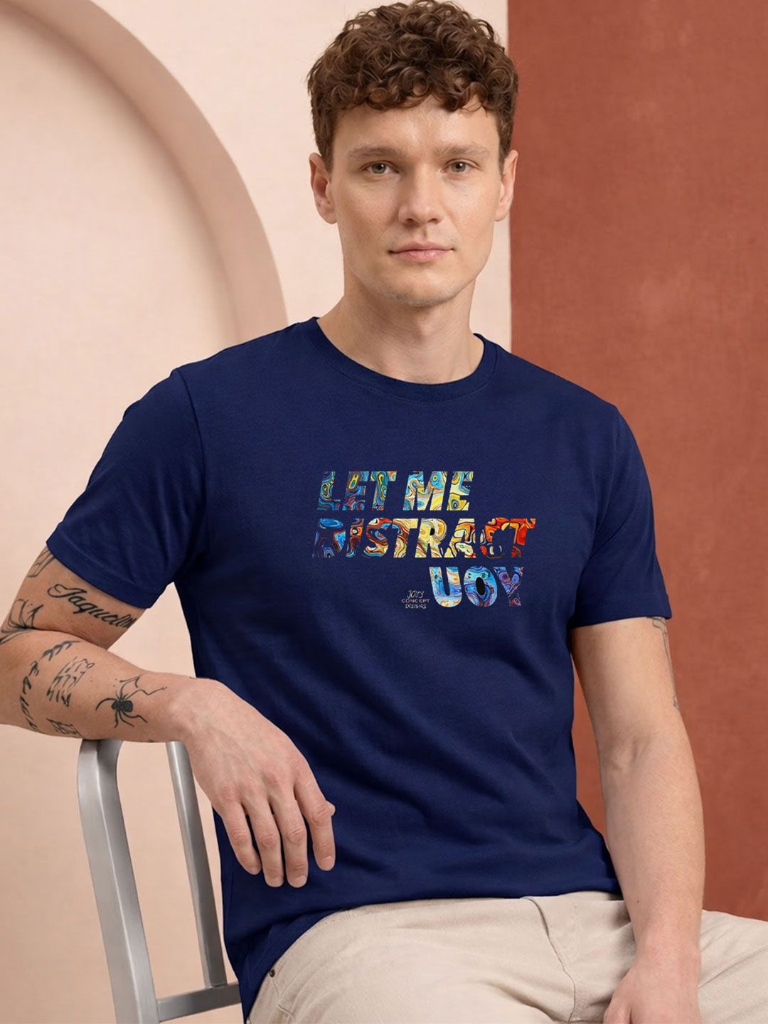 HERE&NOW Men Printed T-shirt