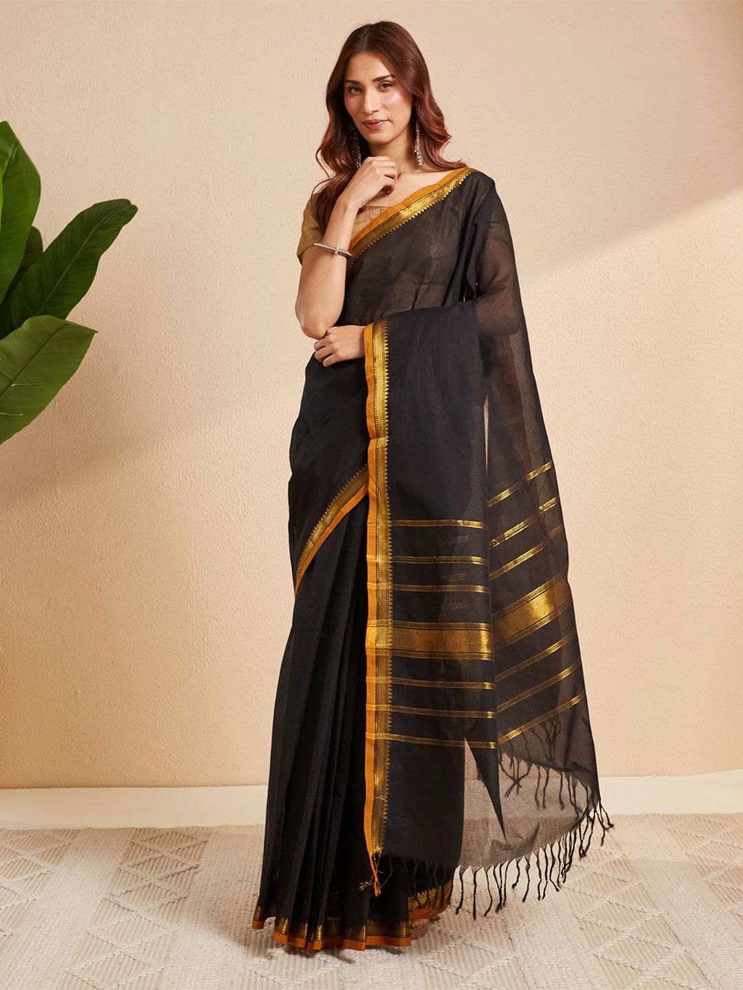 Fabindia Fabindia Pure Cotton Saree