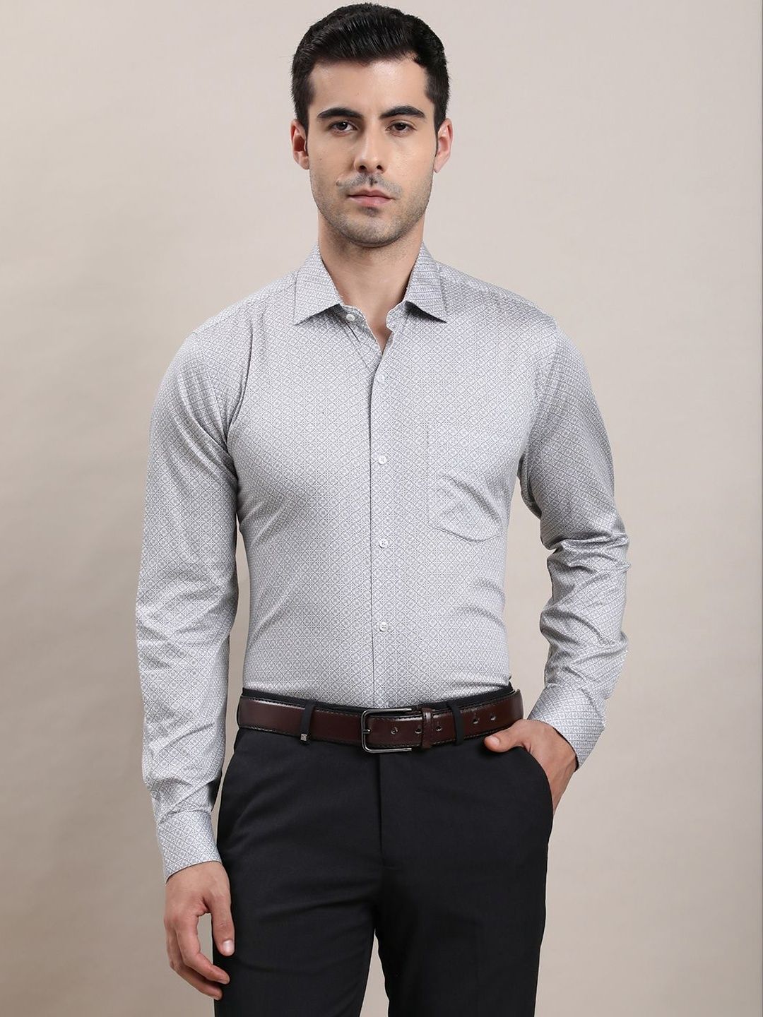 Turtle Men Standard Slim Fit Formal Shirt