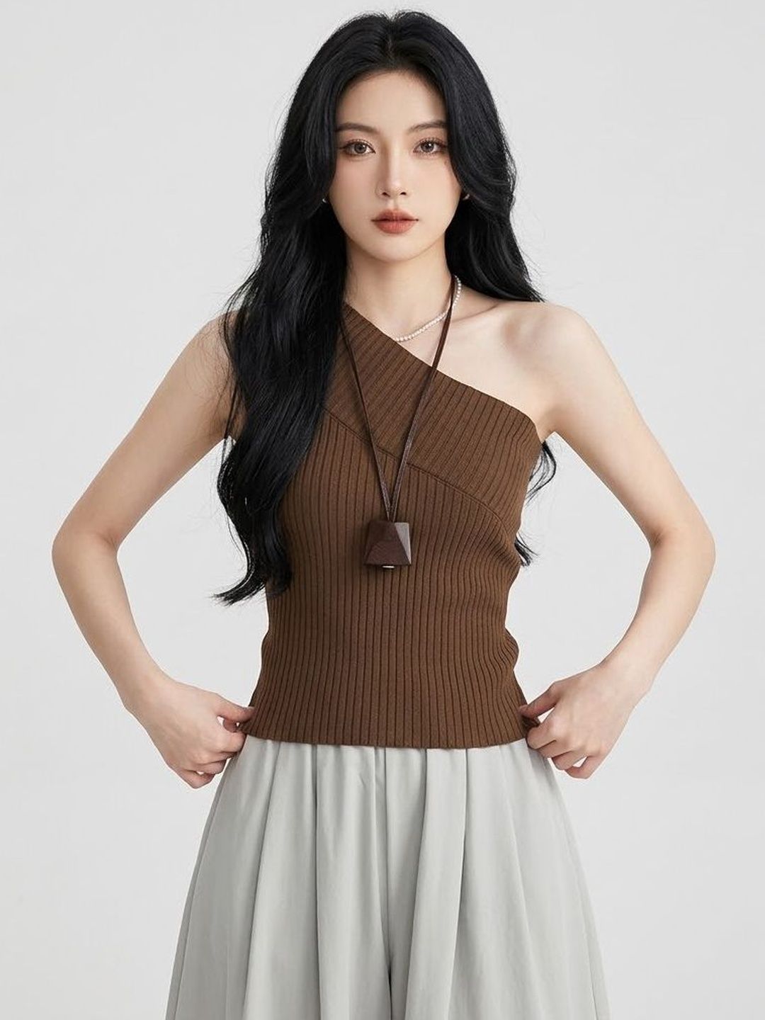 One Shoulder Top - Buy One Shoulder Top online in India