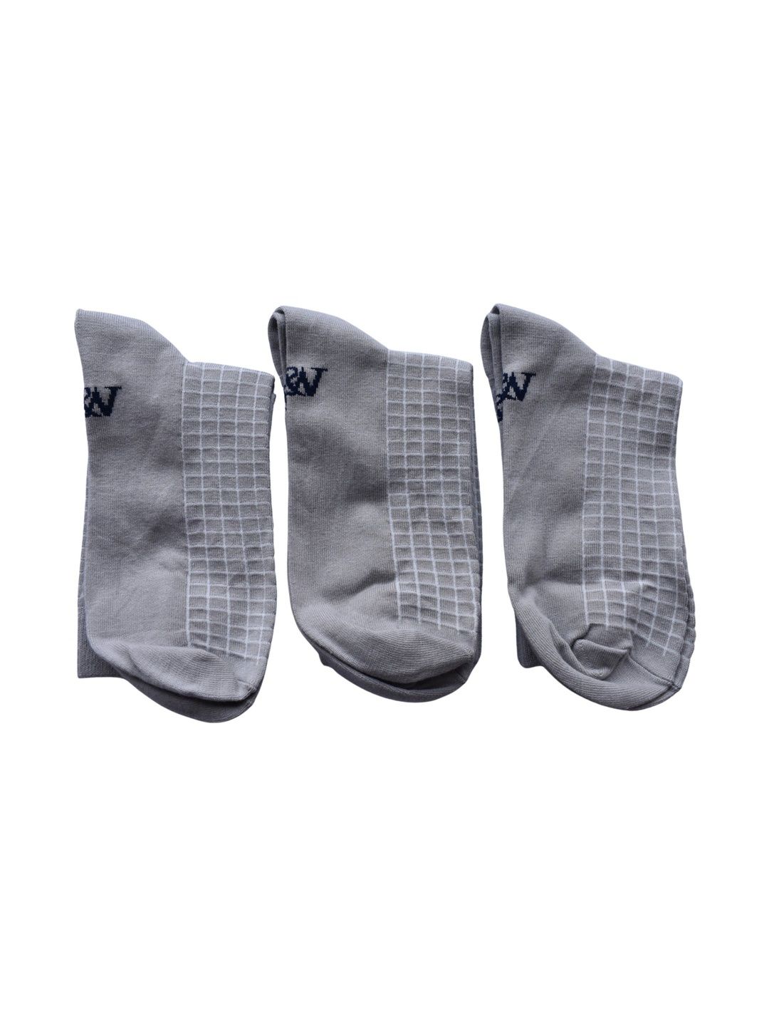 Milk&Whisky Men Pack of 3 Cotton Assorted Patterned Ankle Length Socks