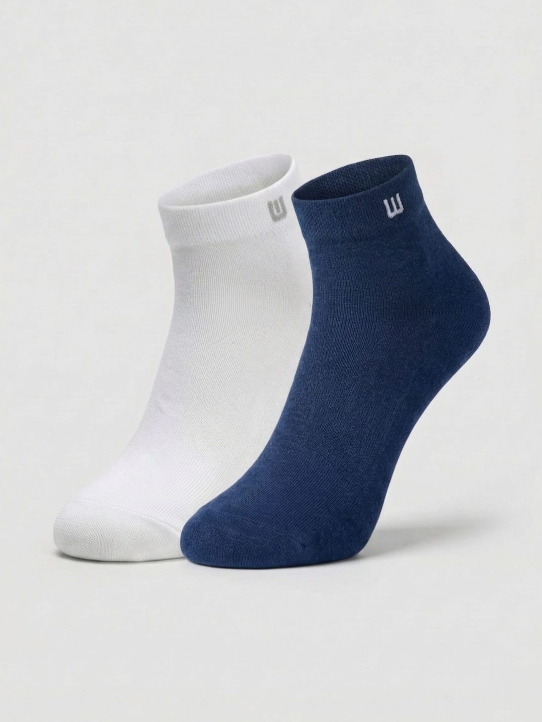 SZN Unisex Pack of 2 Cotton Assorted Ankle Length Socks
