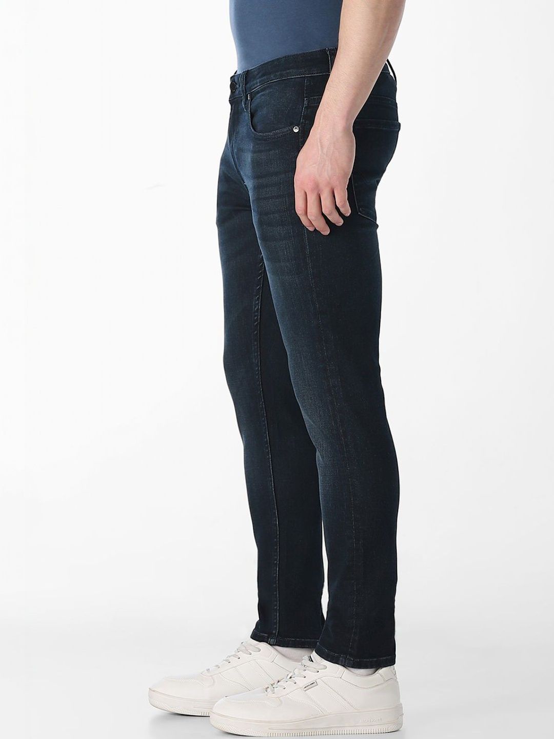 Slim Fit Low-Rise Light Fade Stretchable Jeans