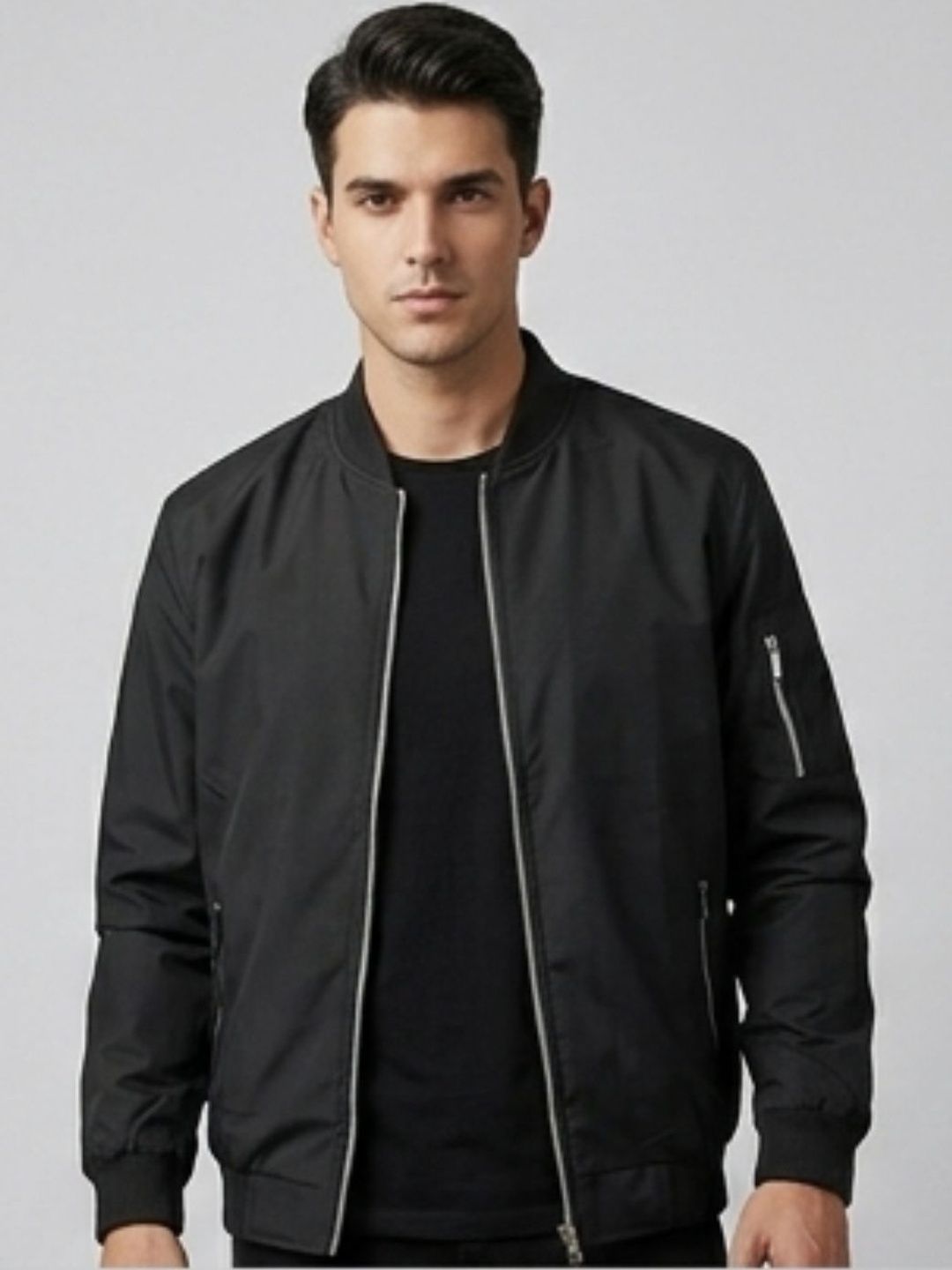 MIA FASHION Men Lightweight Outdoor Bomber Jacket