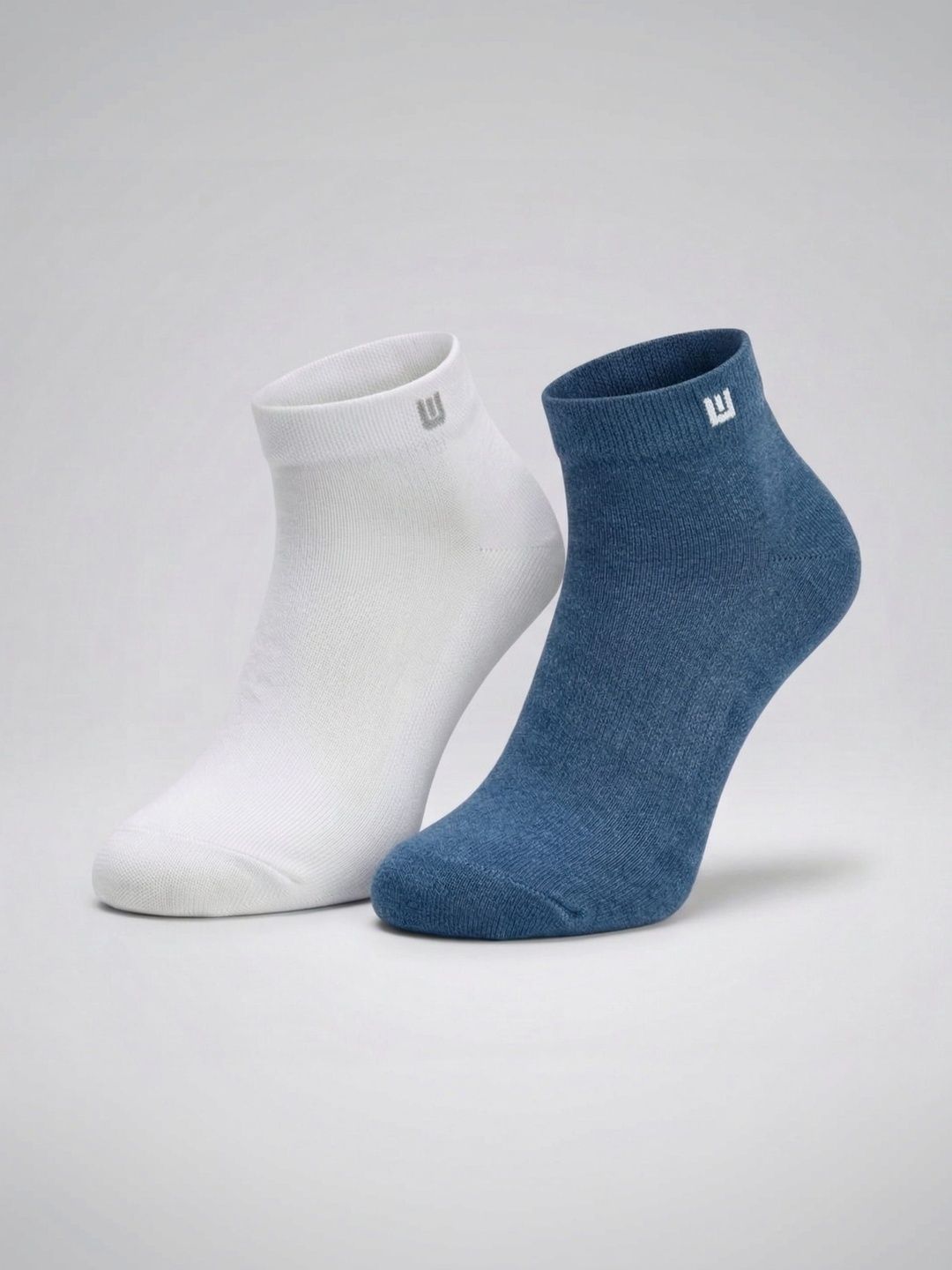 SZN Unisex Pack of 2 Cotton Assorted Ankle Length Socks