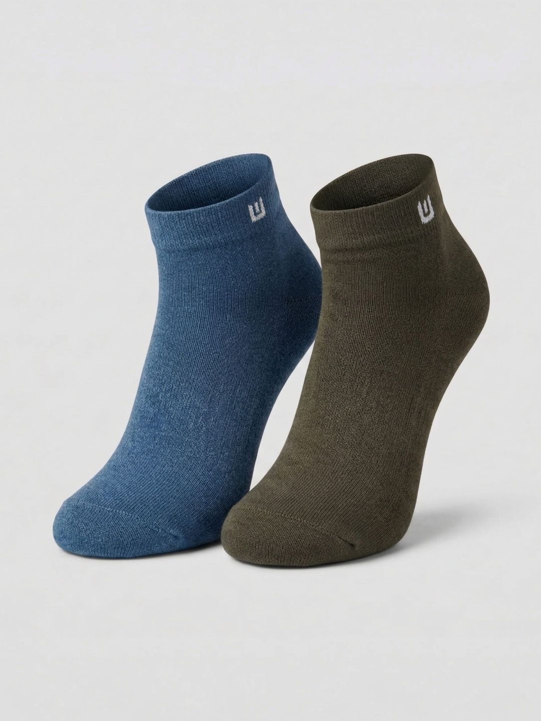 SZN Unisex Pack of 2 Cotton Assorted Ankle Length Socks
