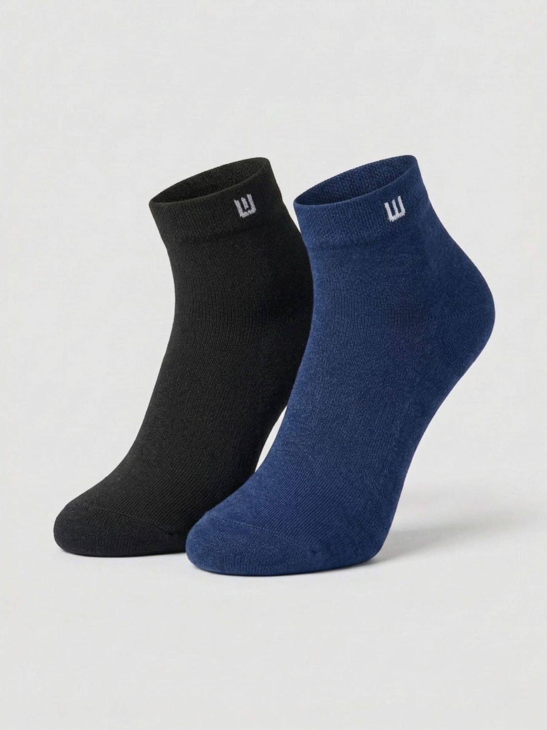 SZN Unisex Pack of 2 Cotton Assorted Ankle Length Socks