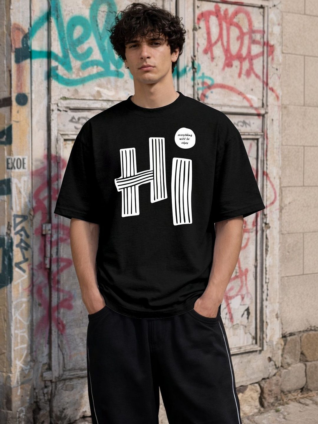 FTX Men Typography Printed T-shirt