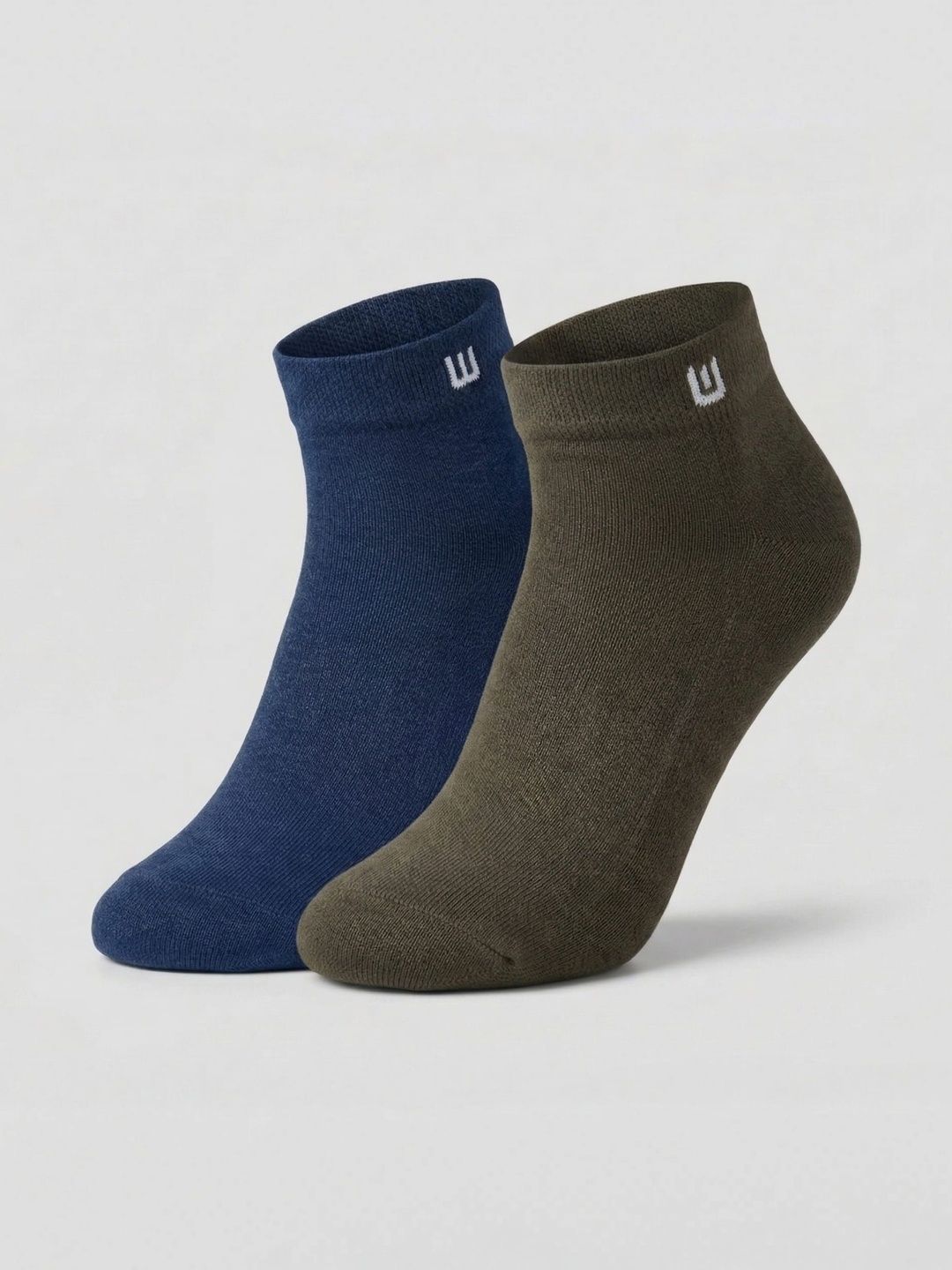 SZN Unisex Pack of 2 Cotton Assorted Above Ankle Socks