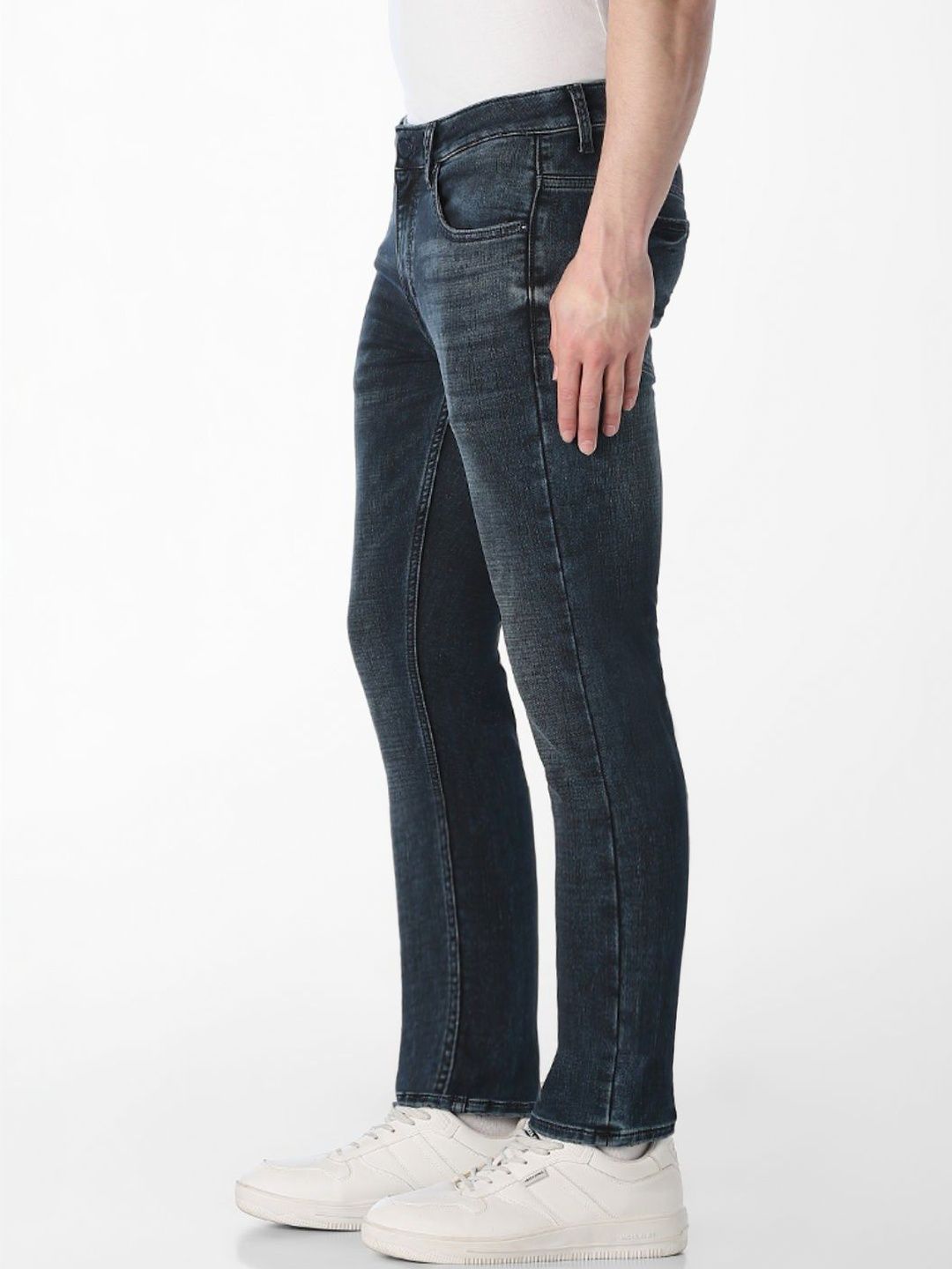 Slim Fit Low-Rise Light Fade Stretchable Jeans