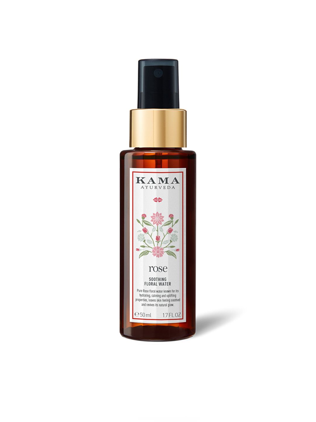 KAMA AYURVEDA KAMA AYURVEDA Rose Soothing Floral Water Toner for Hydration & Toning - 50 ml