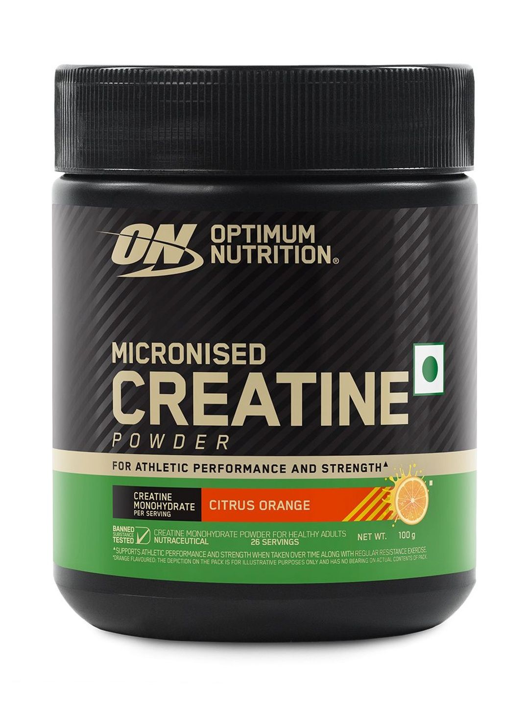 Optimum Nutrition Optimum Nutrition Micronized Creatine Powder - 100 g - Citrus Orange