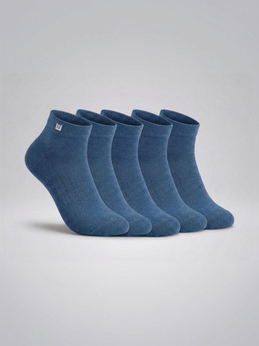 SZN Unisex Pack of 5 Cotton Ankle Length Socks