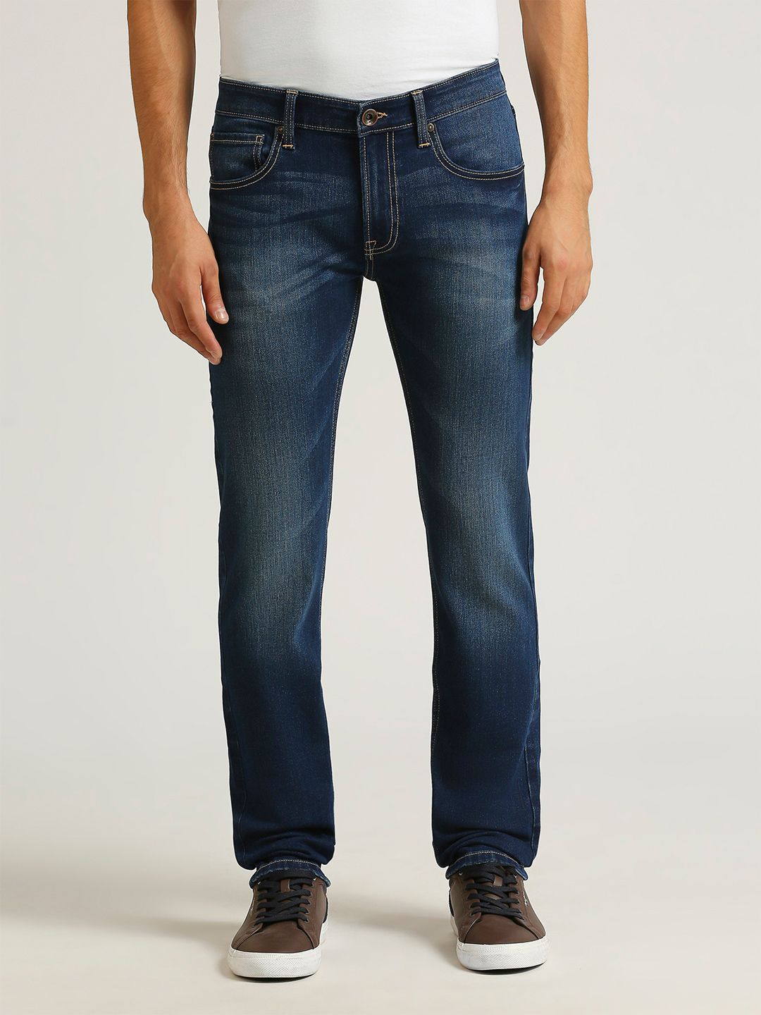 Pepe Jeans Men Slim Fit Light Fade Stretchable Jeans