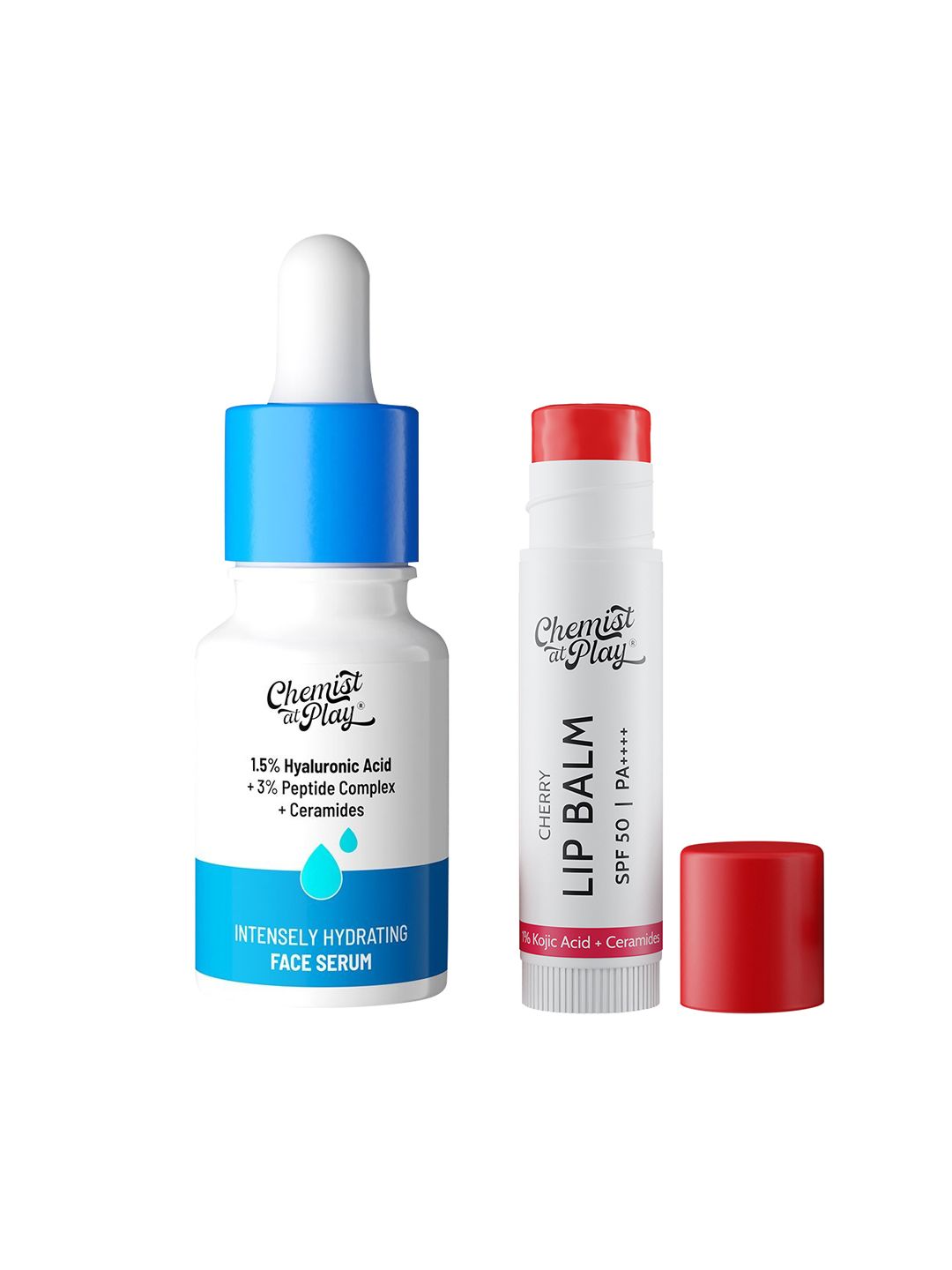 Chemist at Play Chemist at Play Cherry Lip Balm & Face Serum - 10 ml Combo