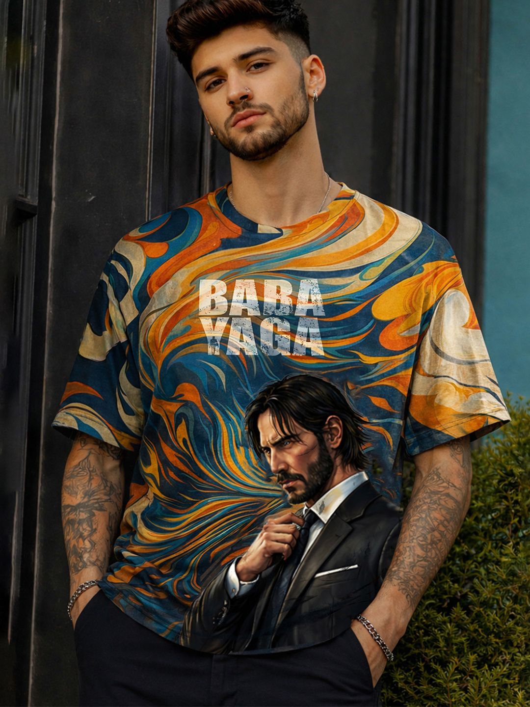 Force Men Printed T-shirt