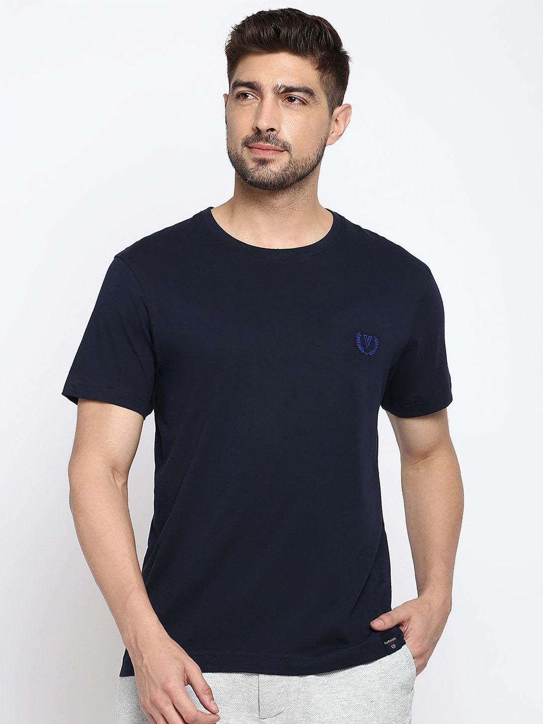 Van Heusen Innerwear Sport Moisture Activated Crew Neck Lounge T-Shirt