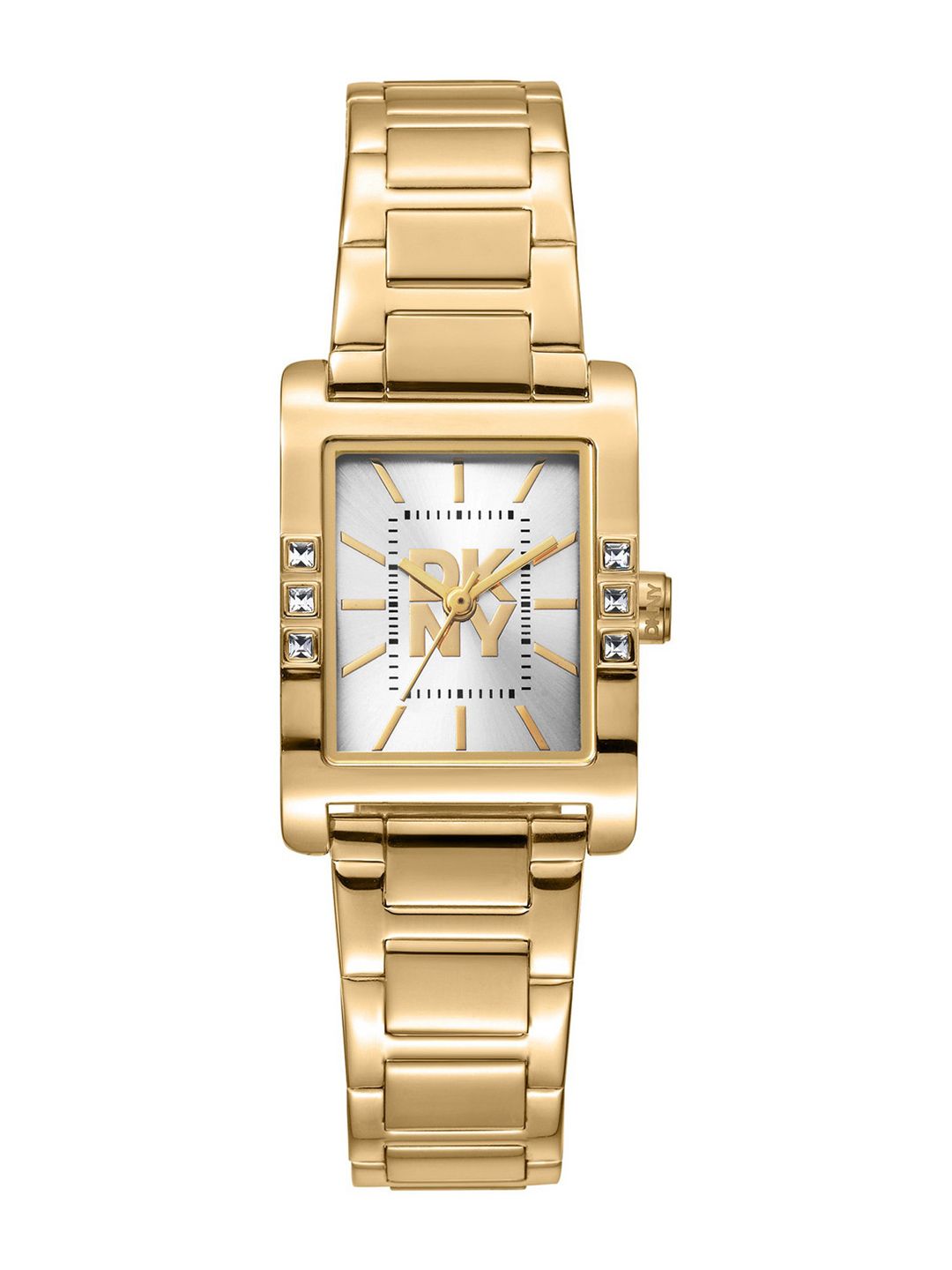 Buy DKNY Westside Glitz Women Rectangular Dial Straps Analogue