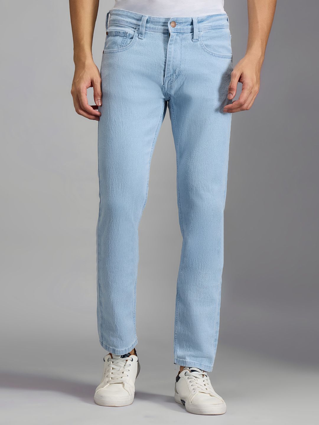 Pepe Jeans Men Vapour Slim Fit Mid-Rise Stretchable Jeans