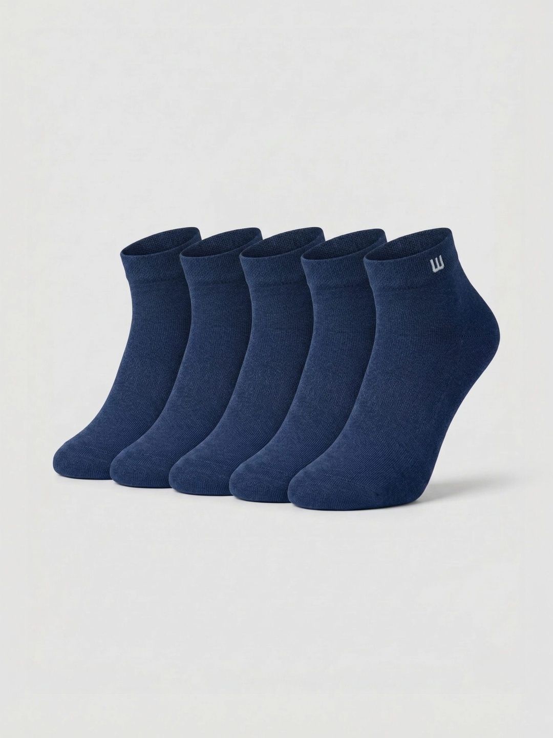 SZN Unisex Pack of 5 Cotton Ankle Length Socks