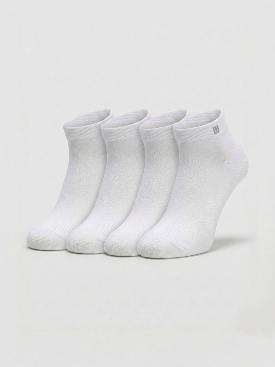 SZN Unisex Pack of 4 Cotton Ankle Length Socks